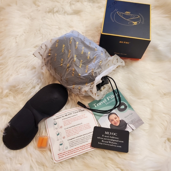 MLVOC Travel Pillow - grey - Picture 9 of 13